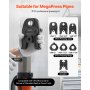 VEVOR 7PCS MegaPress Pressing Kit 1/2" to 2" for Standard Press Tools with Case