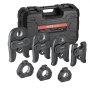 VEVOR 7PCS MegaPress Pressing Kit 1/2" to 2" for Standard Press Tools with Case