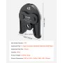 VEVOR V15 Pressing Jaw, 15mm Press Jaw for V-Type Stainless Steel Pipes, High-Strength Carburized Steel Crimping Jaws Compatible with Standard Press Tools