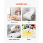 VEVOR Medical Exam Table Paper 21" x 225ft Disposable Smooth Barrier Cover Rolls