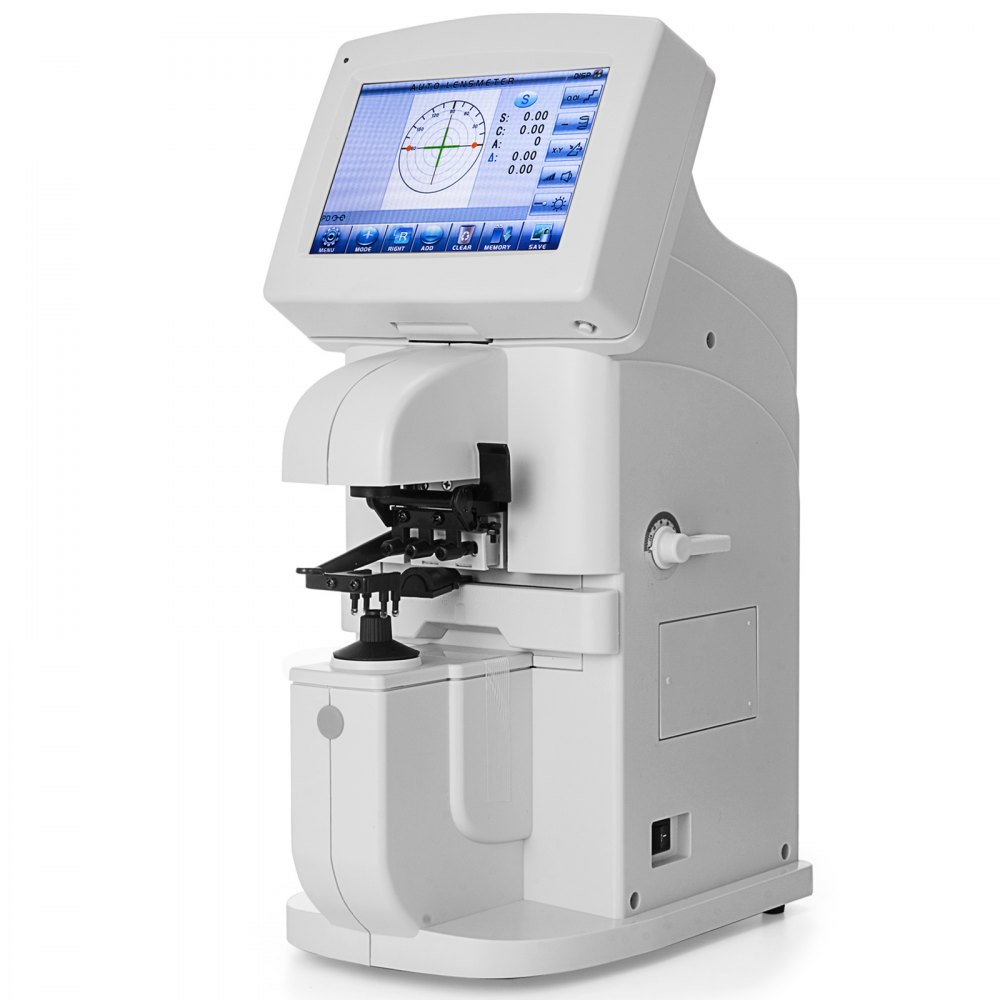 Auto Lensmeter Optical Lensometer 7" Colorful Lcd Touch Screen Pd Data Memory