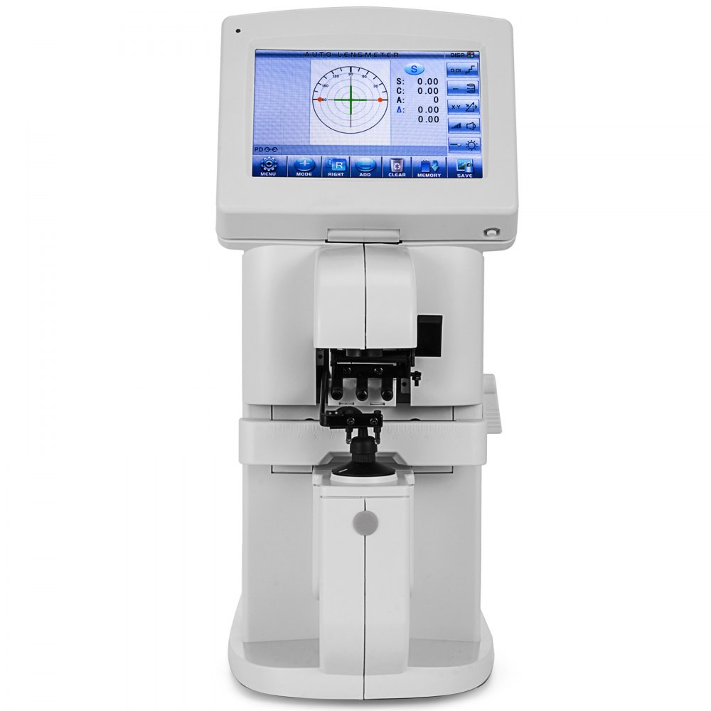 Auto Lensmeter Optical Lensometer 7" Colorful Lcd Touch Screen Pd Data Memory