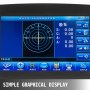 VEVOR JD-2600A 7" LCD Touch Screen Focimeter New Digital Auto Lensmeter Lensometer Focimeter Lens Meter PD UV Printer PD Meter