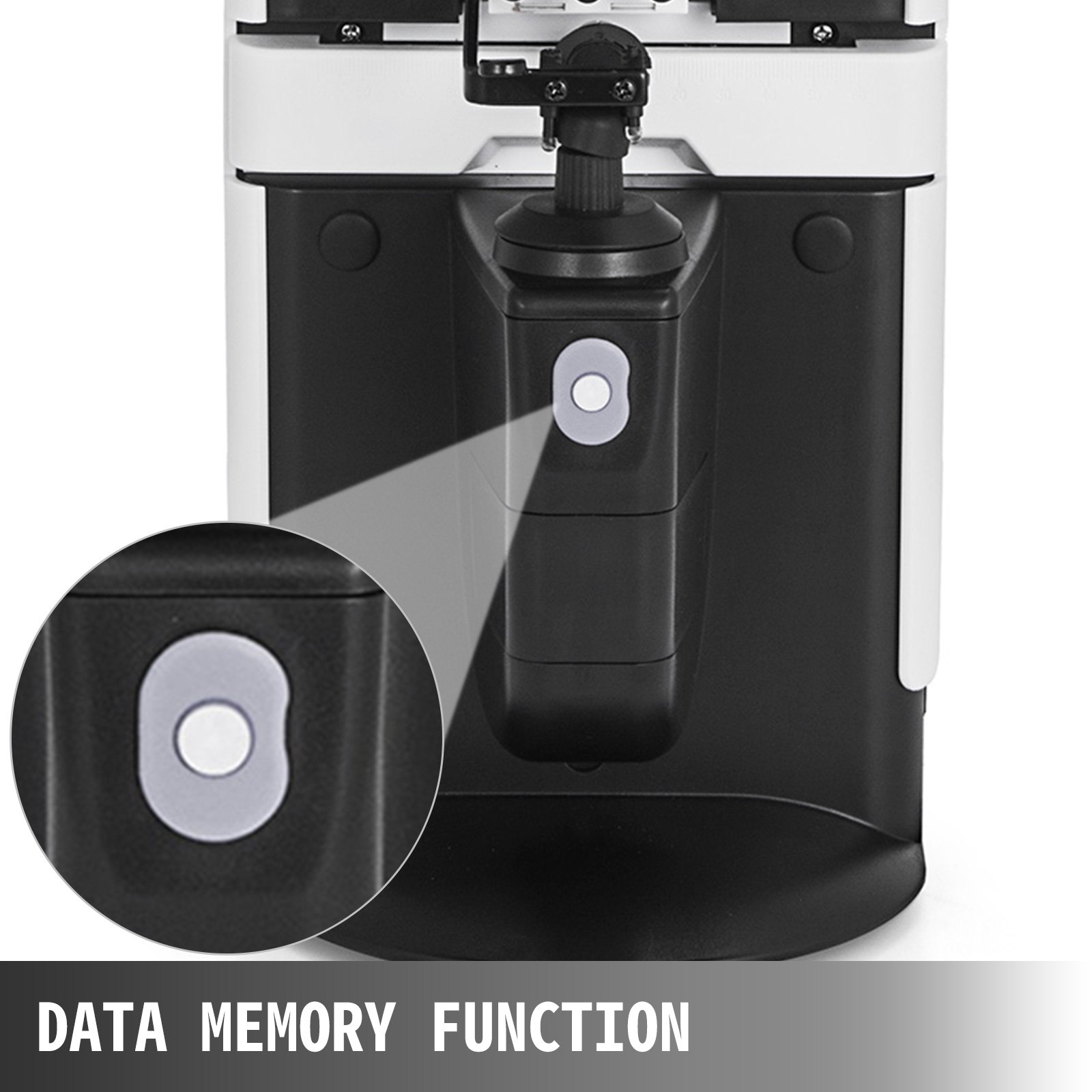 VEVOR JD-2600A 7" LCD Touch Screen Focimeter New Digital Auto Lensmeter Lensometer Focimeter Lens Meter PD UV Printer PD Meter