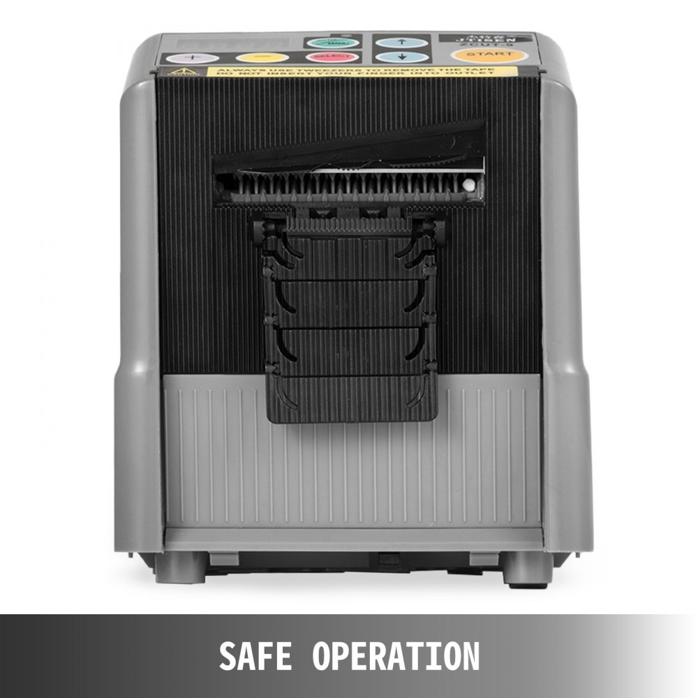 VEVOR ZCUT-9 Automatic Electric Tape Dispenser Adhesive Cutter Packaging Machine 25W Anti-static ABS Automatic Tape Dispenser