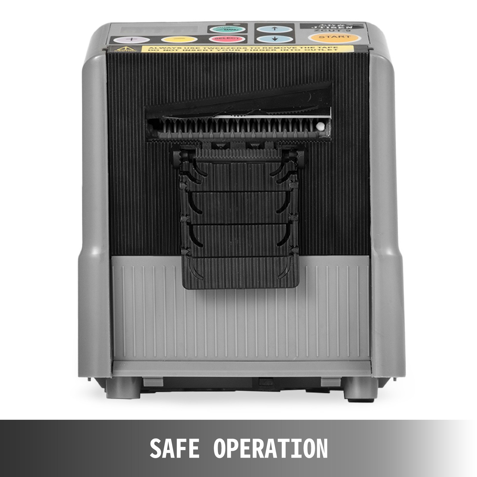 VEVOR ZCUT-9 Automatic Electric Tape Dispenser Adhesive Cutter Packaging Machine 25W Anti-static ABS Automatic Tape Dispenser