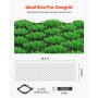 VEVOR Ground Grid 2-Inch Depth Geocell Grid 16.4x6.5FT / 5000x1980mm for Gravel