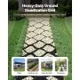 Ground Grid 2-Inch Depth Geocell Grid 26.87x3.94 FT / 8200x1200 mm for Gravel