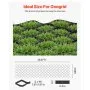 Ground Grid 2-Inch Depth Geocell Grid 26.87x3.94 FT / 8200x1200 mm for Gravel