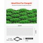 Ground Grid 2-Inch Depth Geocell Grid 32.81x9.84 FT / 10000x3000 mm for Gravel