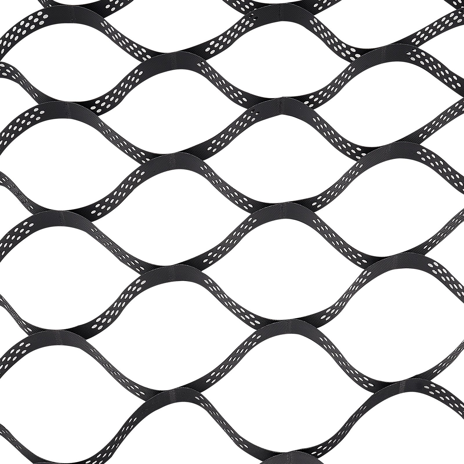 VEVOR Gravel Grid, 2 Inch Depth, 32.81 x 9.84 FT / 10000 x 3000 mm, 1880 LBS Per Sq ft Grass Ground Retainer, Permeable Geo Grids Driveway Stabilization, for Garden, Patio, Walkway, RV Parking Slopes