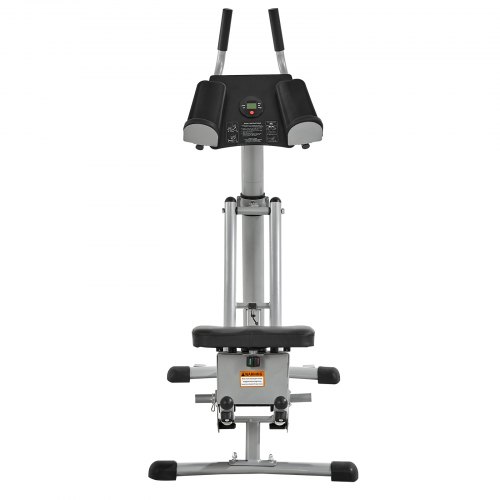 Machine à Abdos Réglable 5 Hauteurs – Crunchs, Musculation Du Tronc, Pliable, 150 Kg Max, écran LCD