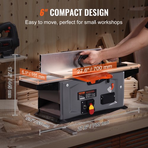 6 Benchtop Jointers - Precision Woodworking Tools