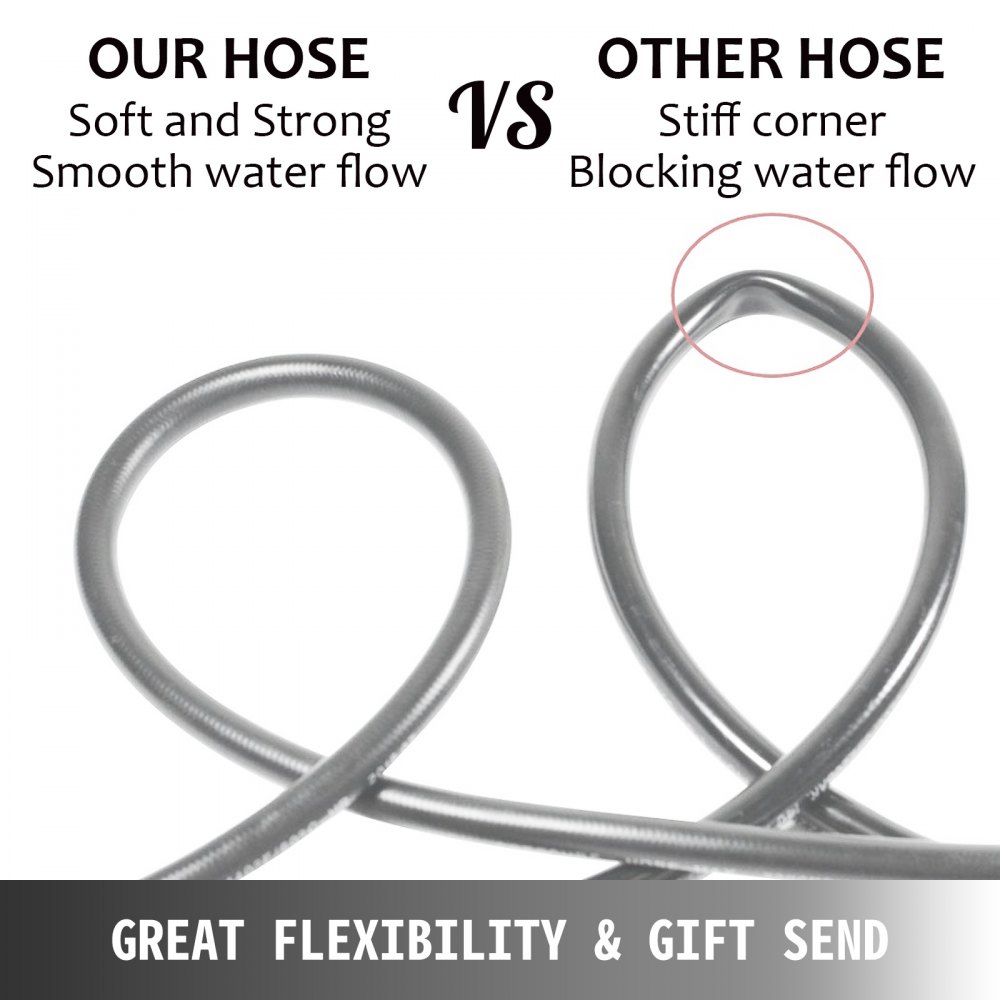 3/8" 100ft Carpet Cleaning Pressure Washer Hose Connector Pipe Connect