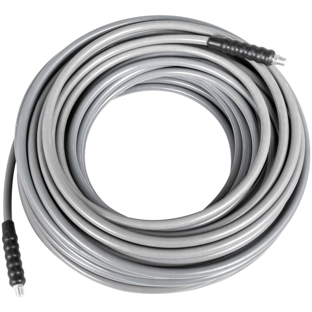 3/8" 100ft Carpet Cleaning Pressure Washer Hose Connector Pipe Connect