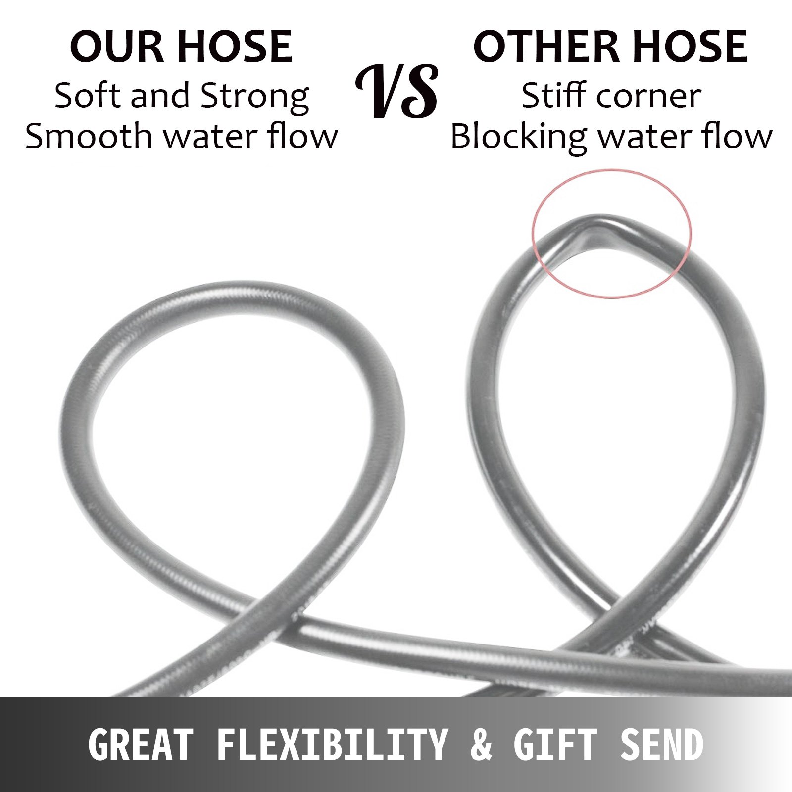 3/8" 100ft Carpet Cleaning Pressure Washer Hose Connector Pipe Connect