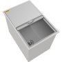115L Ice Cooler Box Drop In Ice Chest Bin Chiller Food Cooler Outdoor Kitchen