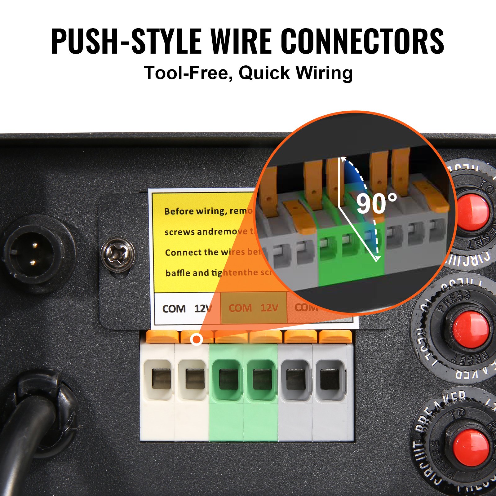 VEVOR 200W Low Voltage Landscape Transformer with Timer and Photocell Sensor, Waterproof Landscape Lighting Transformer, 120V AC to 12V/14V AC for Outdoor, Spotlight, Pathway Light, Pool light, ETL