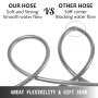 Pressure Washer Hose Carpet Cleaning Hose 3/8" 50ft 120℃ Pipe Male to Female