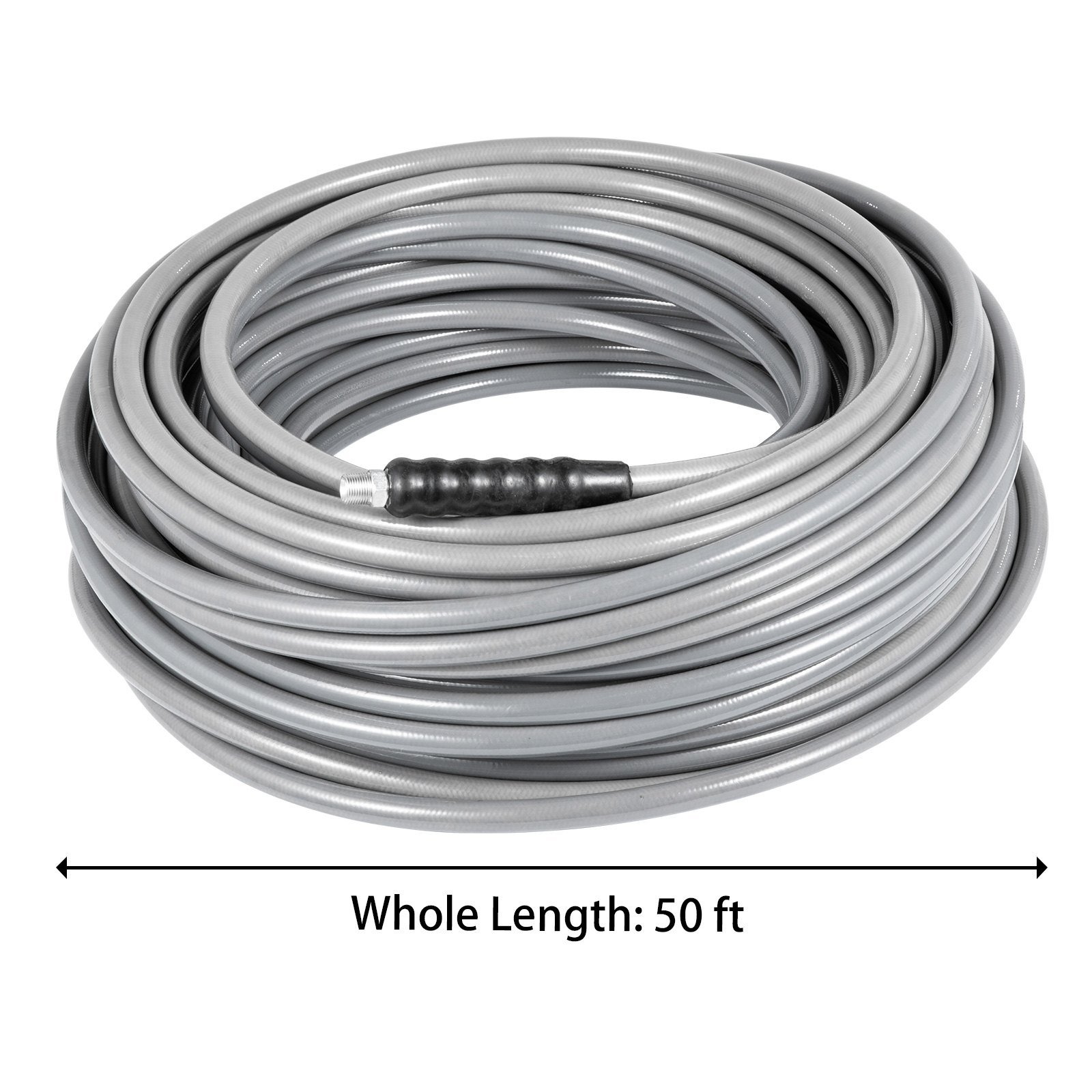 Pressure Washer Hose Carpet Cleaning Hose 3/8" 50ft 120℃ Pipe Male to Female