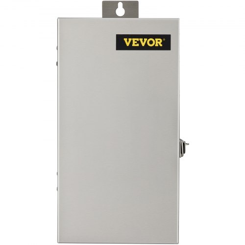 VEVOR Multi-Tap Low Voltage Transformer, 600W 120V AC to 12V/13V/14V/15V AC, Heavy-Duty Stainless Steel Landscape Transformer with Digital Timer Photocell Sensor, for Landscape Lighting