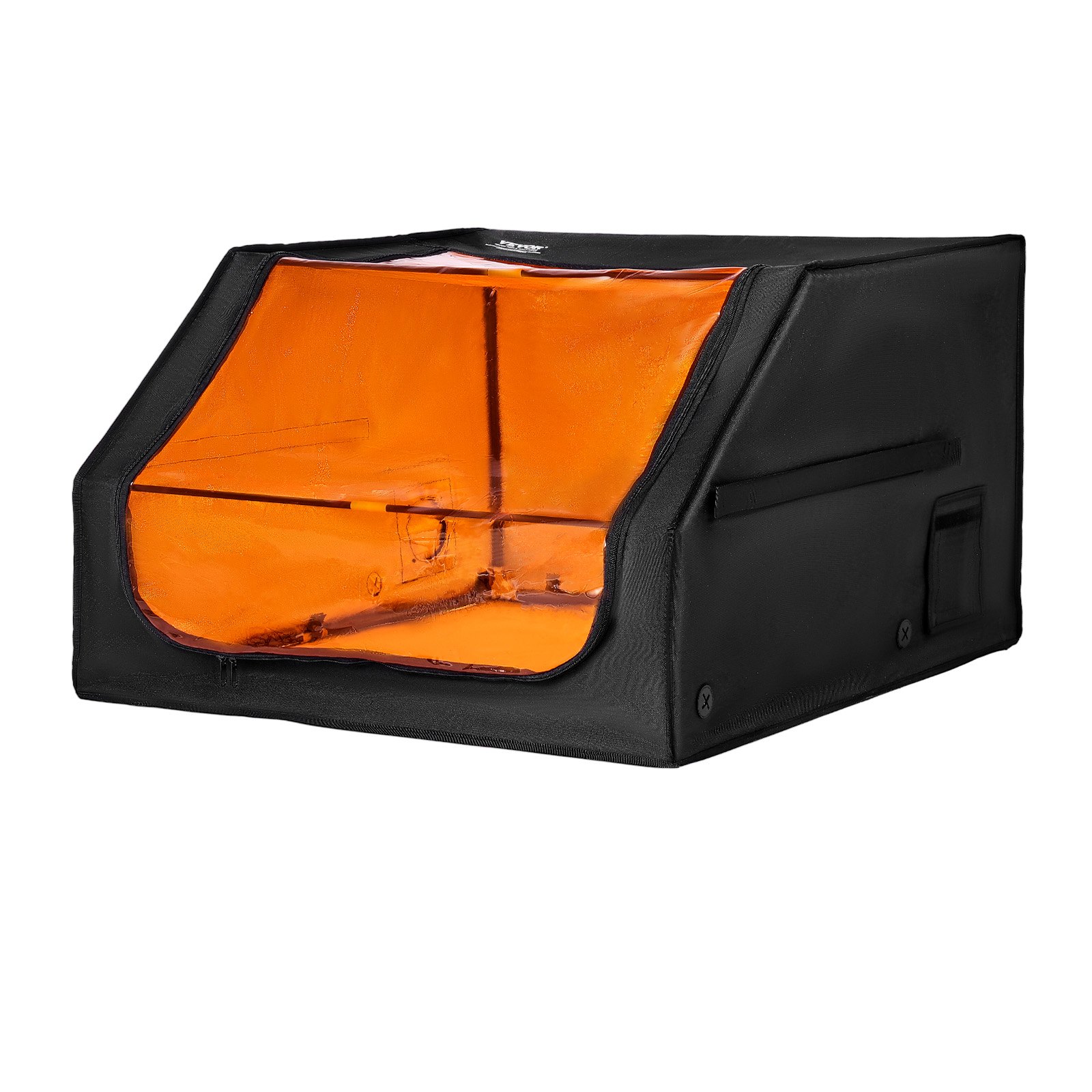 VEVOR Laser Engraver Enclosure, 31.5 x 31.5 x 19.6", Flame Retardant and Fireproof Protective Cover, with Exhaust Fan and Pipe, Insulates Smoke, Noise and Eye Protection, Fits for Most Laser Engraver