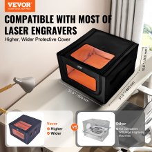 Laser Engraver Enclosure 31.5 x 31.5 x 19.6" Fireproof Protective Cover