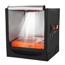 Laser Engraver Enclosure 31.5 x 31.5 x 35.4" Fireproof Protective Cover