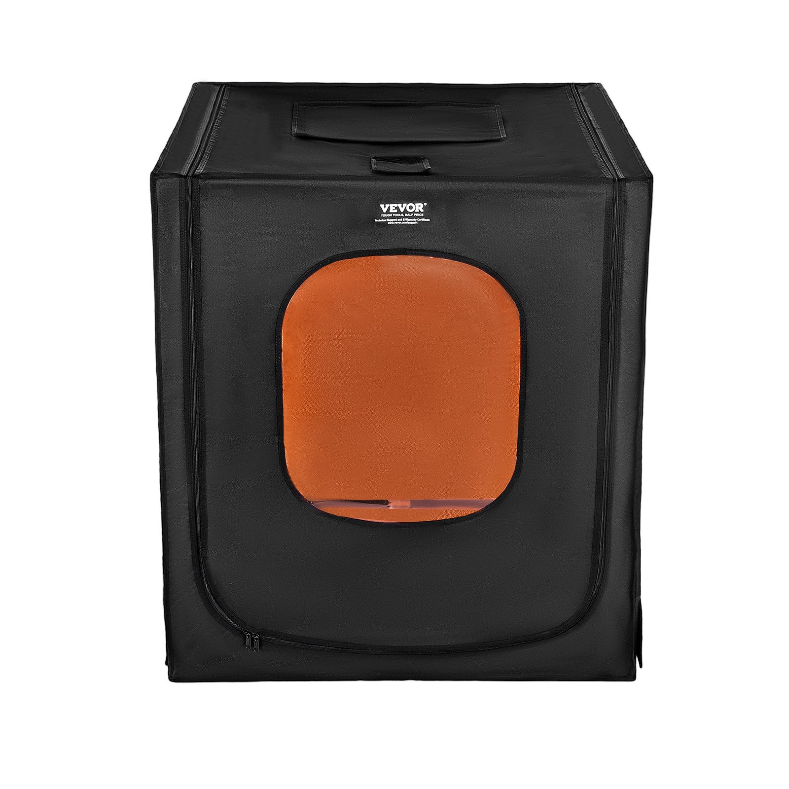 VEVOR Laser Engraver Enclosure, 800 x 800 x 900 mm, Flame Retardant and Fireproof Protective Cover, with Exhaust Fan and Pipe, Insulates Smoke, Noise and Eye Protection, Fits for Most Laser Engraver