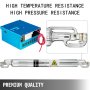 VEVOR Co2 Laser Tube Laser Power Supply 40W, Laser Tube, Laser Engraving Power Supply for Laser Engraving Machine