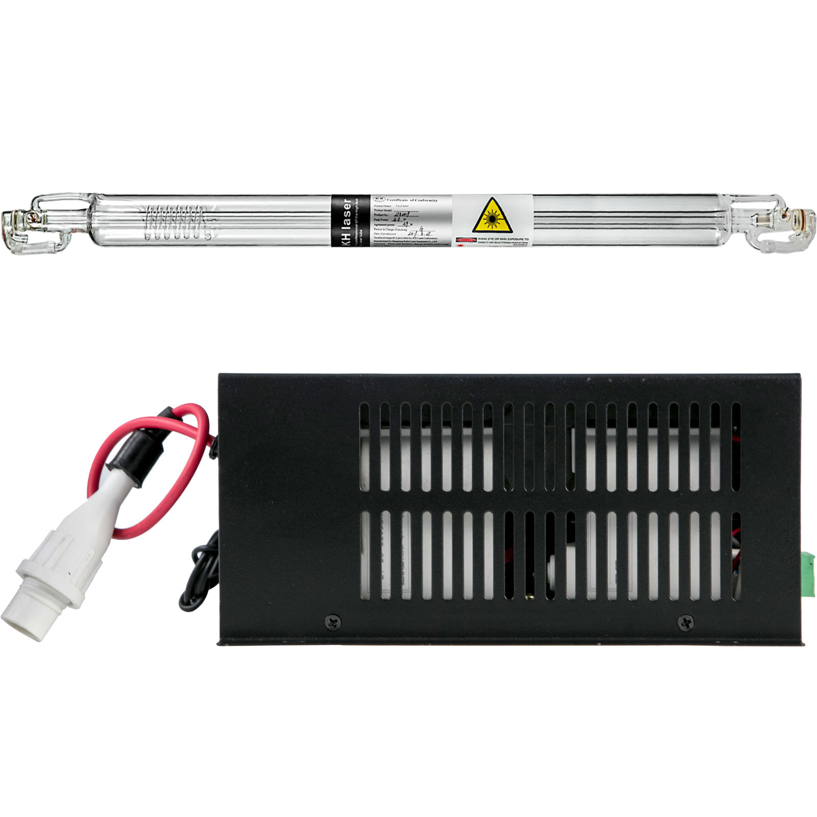 60w Co2 Laser Tube + 60w Laser Power Supply Laser Engraver Engraving Machine