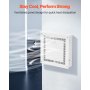 Structured Media Enclosure 14 in Recessed in-Wall TV Media Box with Cover
