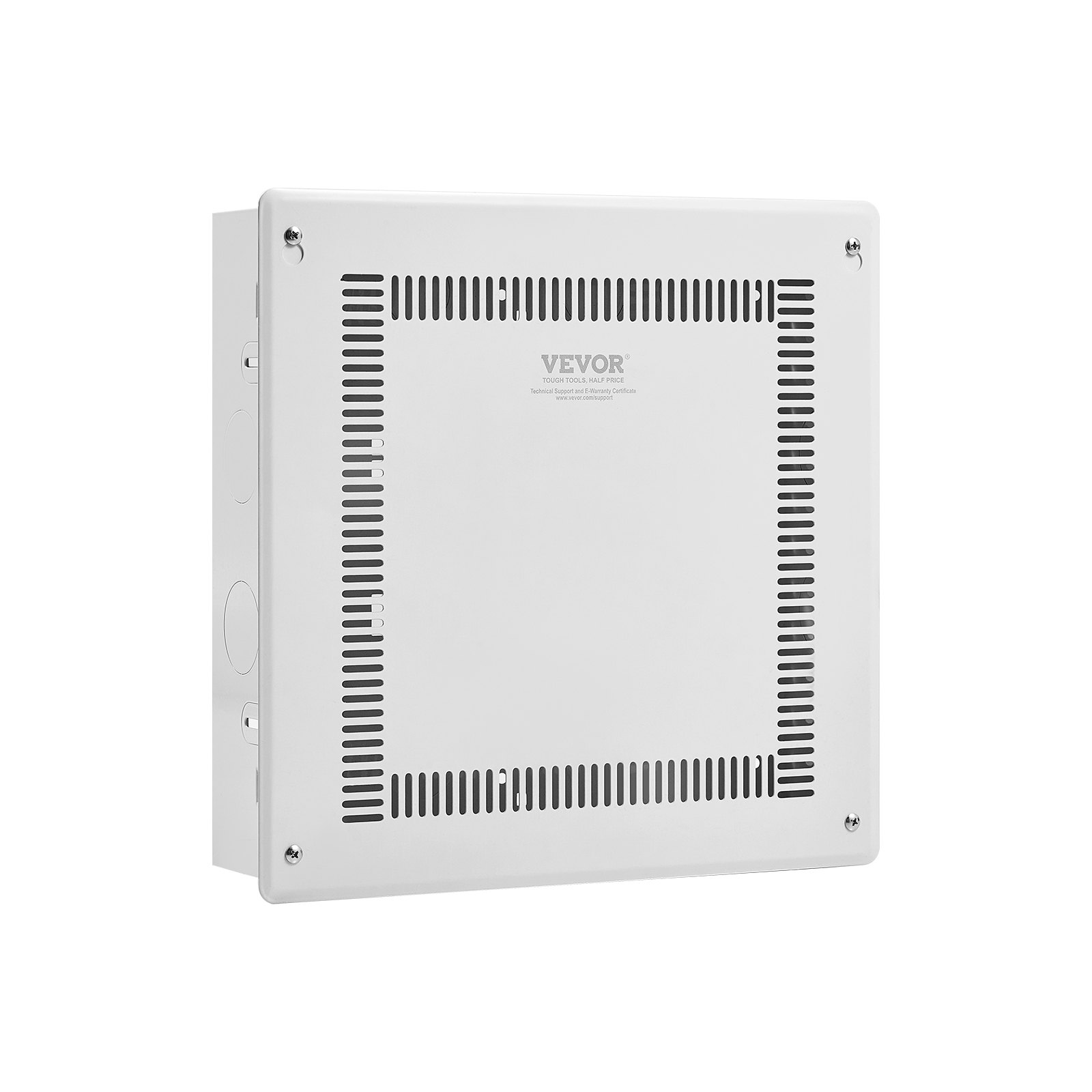 VEVOR Structured Media Enclosure, 14-Inch, Recessed in-Wall Media Box with Cover, Wall-Mount Cable Management Box Kit, Structured Wiring Multi-Media Cabinet, Cold-Rolled Steel, for TV Home Theater