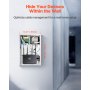 Structured Media Enclosure 20 in Recessed in-Wall TV Media Box with Cover