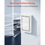 Structured Media Enclosure 20 in Recessed in-Wall TV Media Box with Cover
