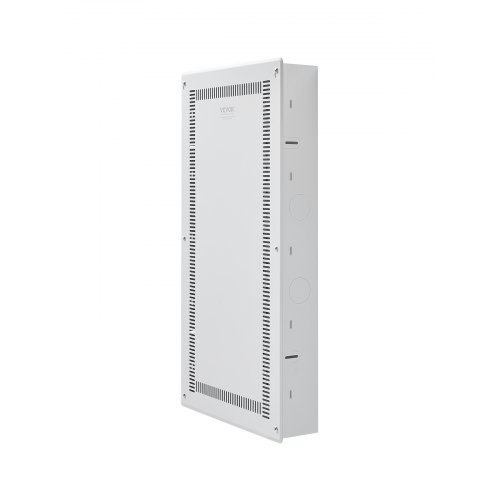 Structured Media Enclosure 28 in Recessed in-Wall TV Media Box with Cover