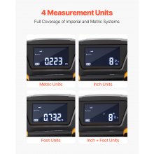 2in1 Laser Tape Measure 135ft Rechargeable Laser 16ft Magnetic Tape