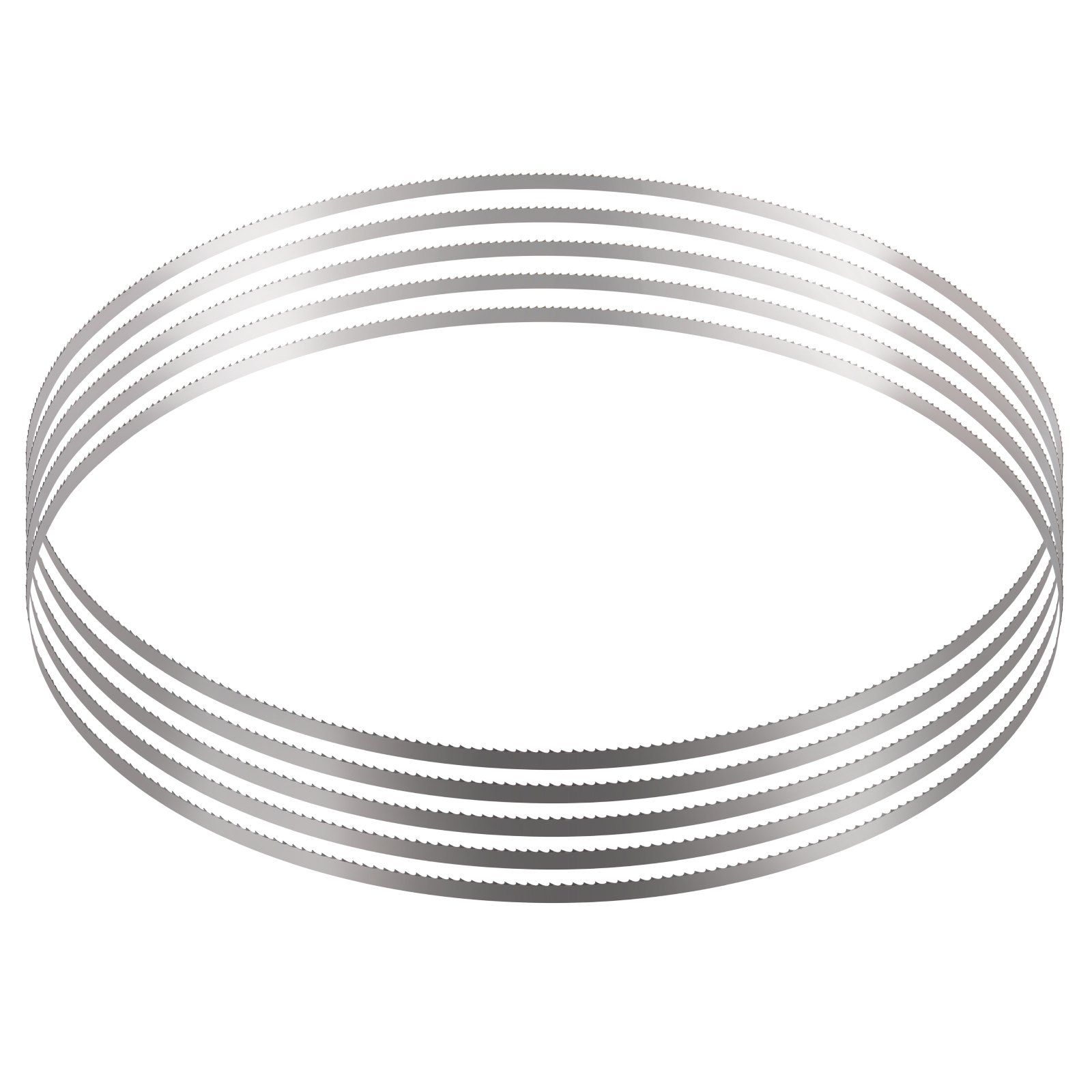 VEVOR Band Saw Blade, 83.5x0.63x0.02 inch, 5 PCS/Pack Meat Bandsaw Blades for Replacement, Carbon Steel Blade, Meat Cutting Blade Wrapped by Rust-Proof Paper, Fit for Commercial Bone Saw Machines