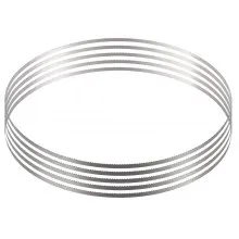 VEVOR Band Saw Blade for Cutting Meat Bone 82.3"x0.63"x0.02" Carbon Steel 5 PCS
