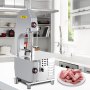 VEVOR Commercial Bone Cutting Machine 19.3x17.3-Inch Workbench, Bone Saw Machine 0.2-7.1 Inch Cutting Thickness Adjustable, Band Saw Meat Cutter 1500 W, Meat Bandsaw Tabletop, Meat Cutting Bandsaw