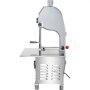 VEVOR Commercial Bone Cutting Machine 19.3x17.3-Inch Workbench, Bone Saw Machine 0.2-7.1 Inch Cutting Thickness Adjustable, Band Saw Meat Cutter 1500 W, Meat Bandsaw Tabletop, Meat Cutting Bandsaw