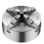 VEVOR 4-Jaw Lathe Chuck, 8 Inch (200 mm), Self-Centering Chuck with 1 1/2 in-8 Threaded Backing Plate, 0.16-7.87 in (4-200 mm) Clamping Range with T-wrench Screws, HT300 Material, for Wood Metal Lathe