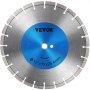 VEVOR Diamond Blade 12" Concrete Saw Blade Wet or Dry Segmented Cutting Wheel Masonry Wet Saw Blade General Purpose Power Saw 0.47in Tall Segment Blade Diamond Blades for Concrete Brick Block Masonry