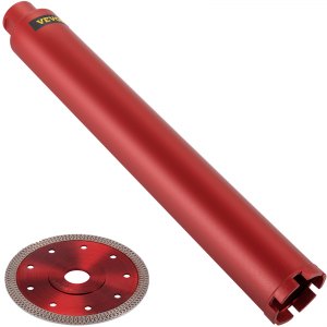 VEVOR Dry Diamond Core Drill 2.5"/ 63mm Dia. Hole Cutter for Concrete Masonry