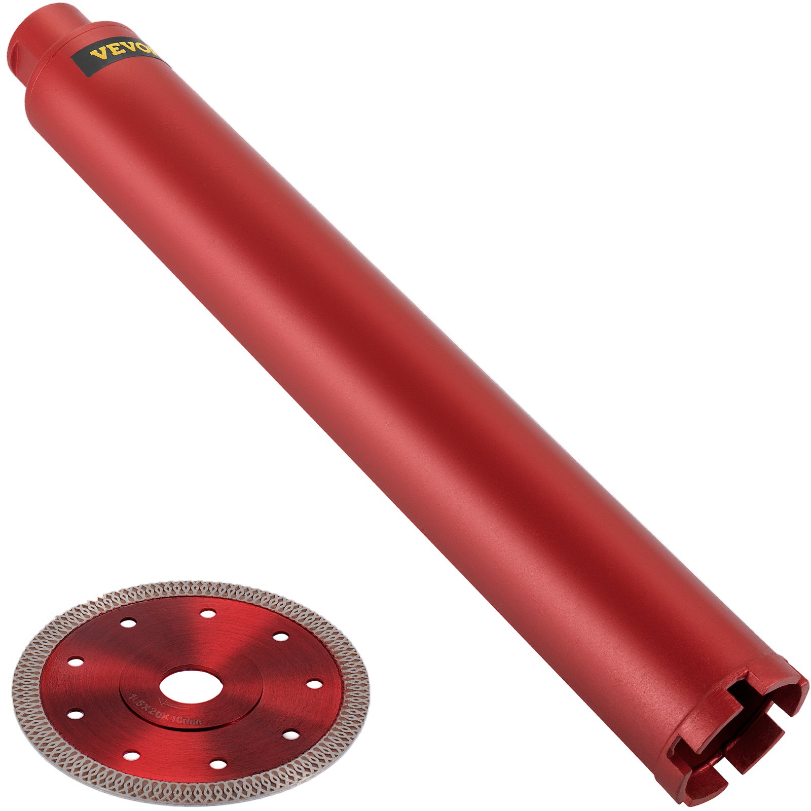 Sweiko Dry Diamond Core Drill 2.5"/ 63mm Dia. Hole Cutter for Concrete Masonry Sweiko Dry Diamond Core Drill 2.5"/ 63mm Dia. Hole Cutter for Concrete Masonry