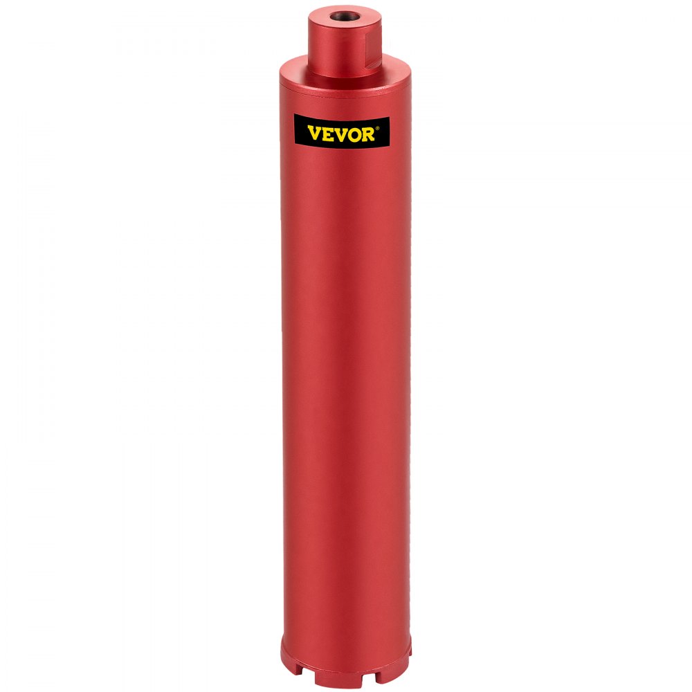 VEVOR Diamond Core Drill, 3"/ 76 mm Diameter Core Drill Bit, 14"/ 355 mm Concrete Core Drill Bit, 5/8"-11 Thread Core Bit, Wet Drill Core Bits w/a Blade, Diamond Wet Coring Bit for Concrete Brick
