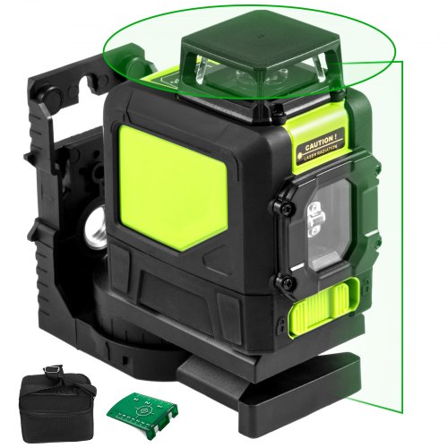 Laser Level Green Beam 360° Rotary Automatic IP54 Water-Proof Accurate NEWEST
