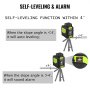 Laser Level Green Beam 360° Rotary Automatic IP54 Water-Proof Accurate NEWEST
