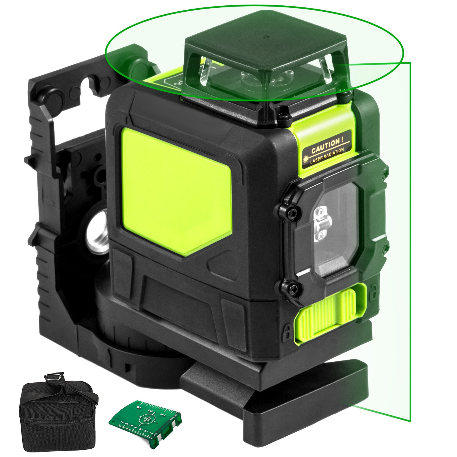 Laser Level Green Beam 360° Rotary Automatic IP54 Water-Proof Accurate NEWEST