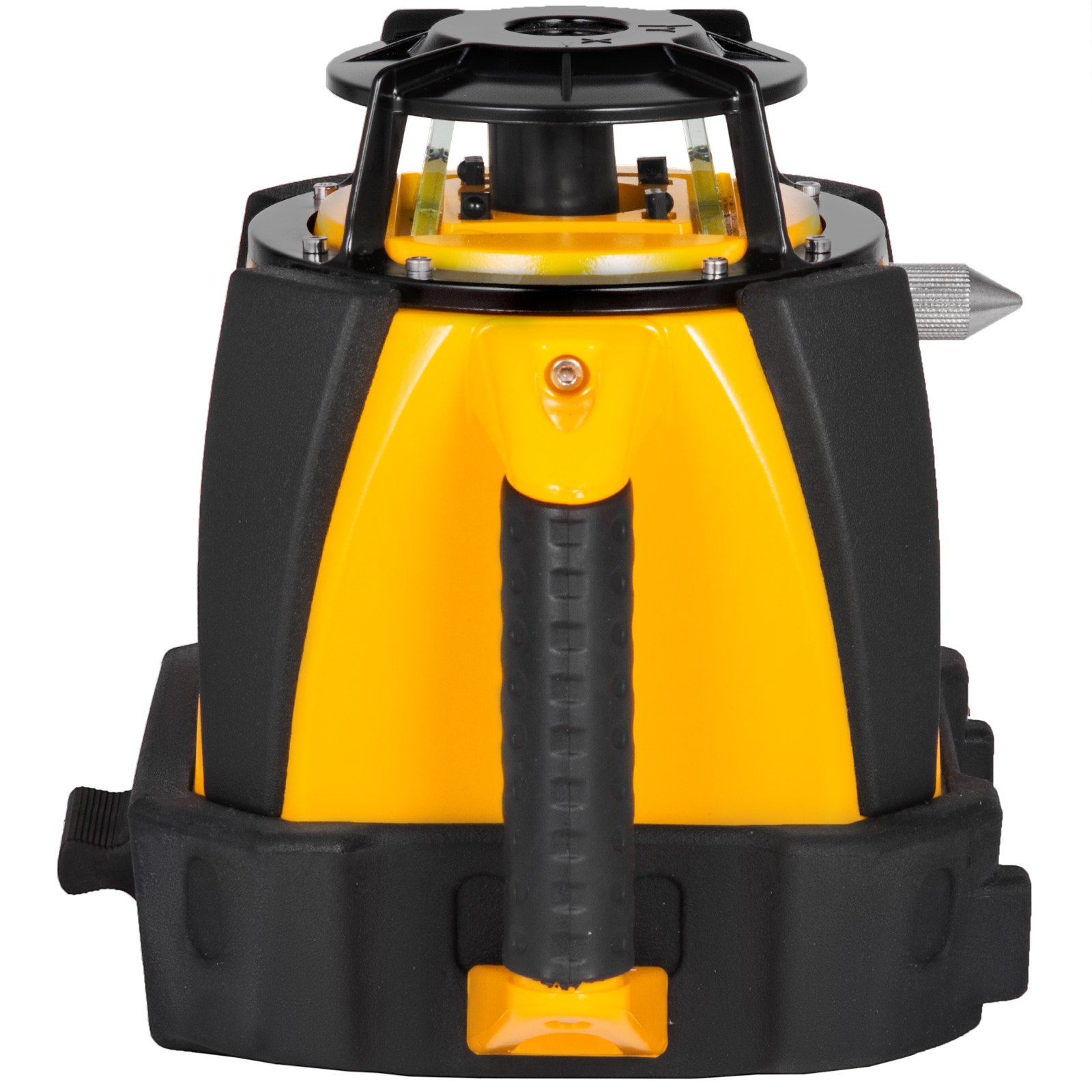 VEVOR Digital Self-Leveling Rotary Laser Kit Red Beam Precise Construction 500M Range with Remote Control & Receiver